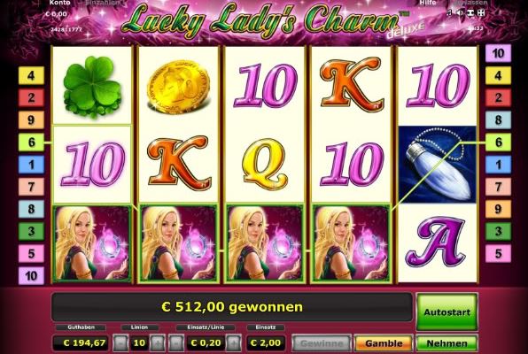 Lucky Ladys Charm Zahlungsmethoden