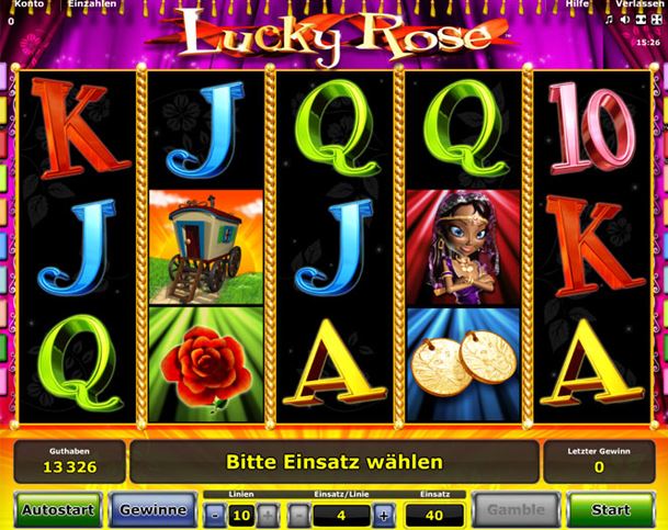 novoline lucky rose online spielen